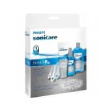 Set Igiena Dentara, Philips, Sonicare, BreathRX, Impotriva Respiratiei Mirositoare, 2x Raclete Linguale, Pasta, Apa de Gura