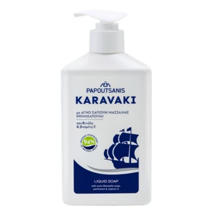 Sapun lichid clasic, 330ml, Karavaki