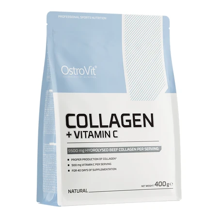 Colagen + Vitamina C Natural, 400g, OstroVit