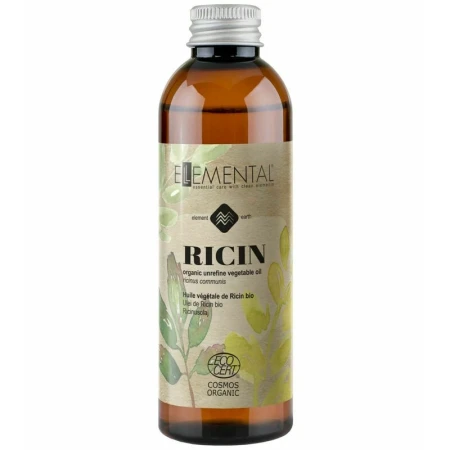 Ulei virgin de ricin, bio, 100 ml, Ellemental