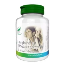 L-arginina si Tribulus Terrestris, 150 capsule, Pro Natura