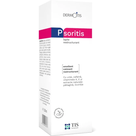 Lapte restructurat PsoriTIS, 100ml, Tis Farmaceutic
