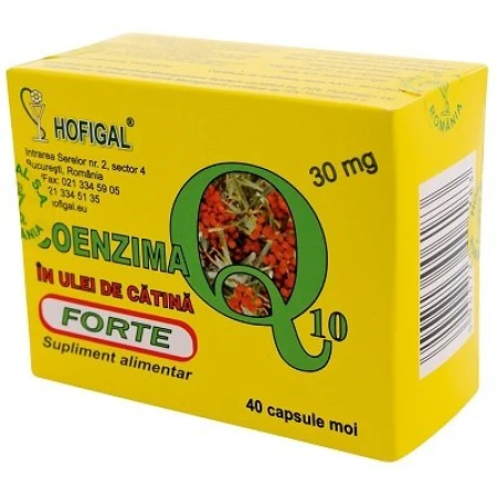 Coenzima Q10, 30mg 40 cps, Hofigal