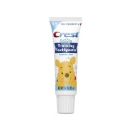 Set Pasta de Dinti si Periuta, Crest, Baby, Training Kit, pentru Obiceiuri Sanatoase de periaj, Bebelusi 0-3 Ani, 45gr
