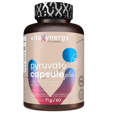 Pyruvate, 60 capsule, Vitaxynergy