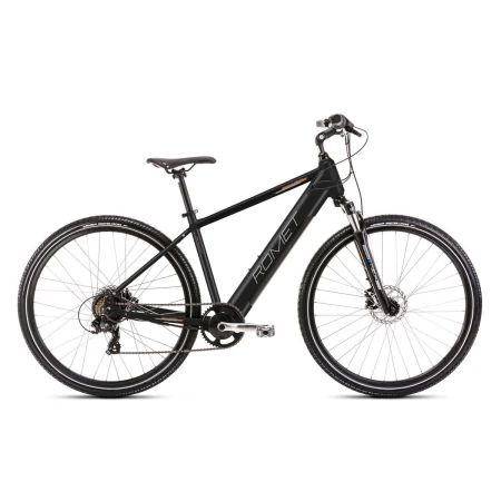 Bicicleta electrica de trekking barbati Romet Orkan 2 M RM Integrat Negru 2023