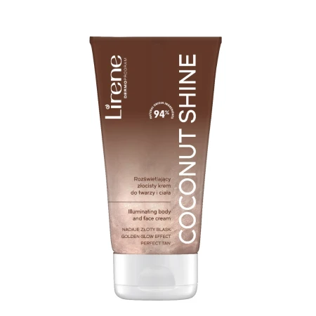 Crema iluminatoare Coconut Shine Perfect Tan, 150ml, Lirene