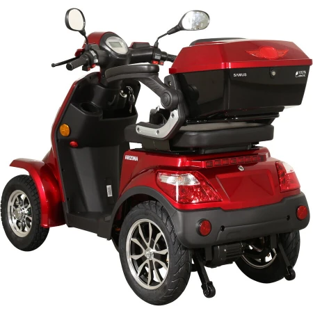 Samus Cvadriciclu electric Samus Arizona-4R1-8/10T1000-60V20, 1000W, Viteza Maxima 25KM/H, Autonomie 50KM, Rosu