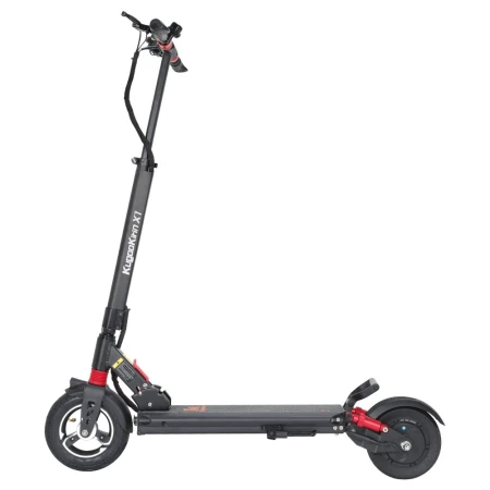 Trotineta electrica KUGOO Kirin X1, Viteza maxima 40km/h, Autonomie 50Km, Motor 600W, acumulator 48V 13Ah, Negru