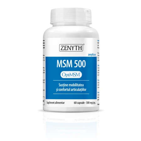 MSM 500mg, 60 capsule, Zenyth