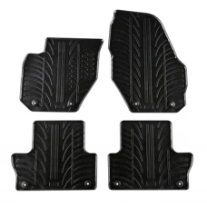 Covorase auto negre din cauciuc pentru VOLVO XC60 I 2009-2017 Gledring