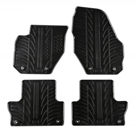 Covorase auto negre din cauciuc pentru VOLVO XC60 I 2009-2017 Gledring