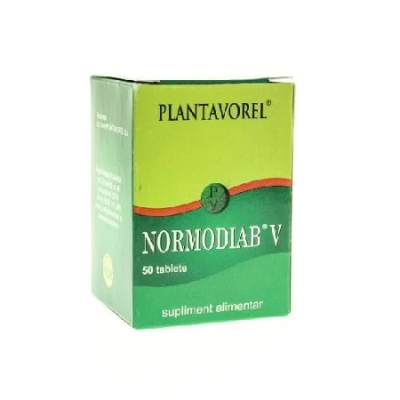 Normodiab V, 50 tablete, Plantavorel