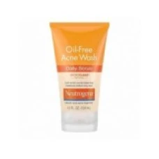 Gel de Fata, Neutrogena, Acne Face Scrub, Efect Exfoliant pentru Tratarea Acneei, cu Acid Salicilic 2%, 124ml
