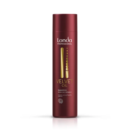 Sampon cu ulei de argan pentru par stralucitor Velvet Oil, 250ml, Londa Professional