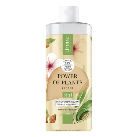 Apa micelara 3in1 bifazica Migdale Power Of Plants, 400ml, Lirene