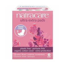 Absorbante Ultra Extra de noapte (5 picaturi) - lung, Natracare