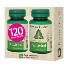 Pachet Antiviral 1+1, 60capsule, Dacia Plant
