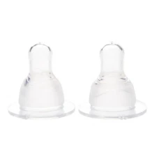 Tetina din silicon super fin 6 luni+ Baby, 2 bucati, Minut