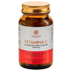 Vitamina C 1000 mg cu Bioflavonoide și Măceșe Aronia Charlottenburg 60 tablete