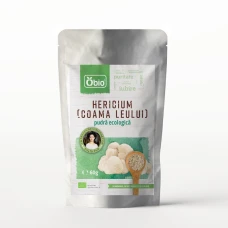 Hericium (coama leului) pudra bio 60g Obio