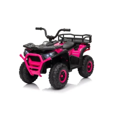 ATV electric pentru fetite, Mini DESERT, 120W 12V, cu telecomanda inclusa, music player, bluetooth, roz