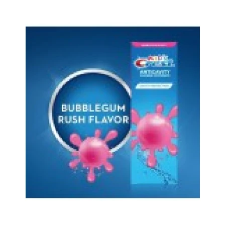 Pasta de Dinti, Crest 3D White, Bubble Gum pentru Copii, Aroma Guma de Mestecat, 119gr