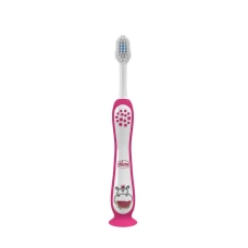 Periuta de dinti Hippo Roz 3-6 ani +, 1 bucata, Chicco