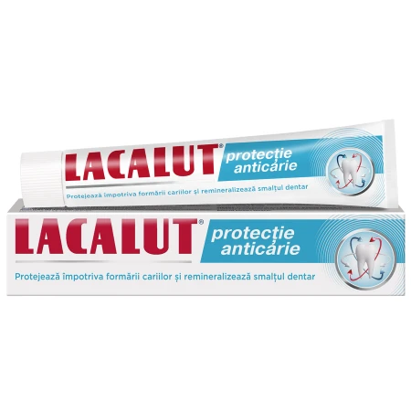 Pasta de dinti protectie anticarie, 75ml, Lacalut