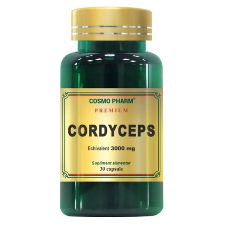 Cordyceps 300miligrame, 60capsule, CosmoPharm