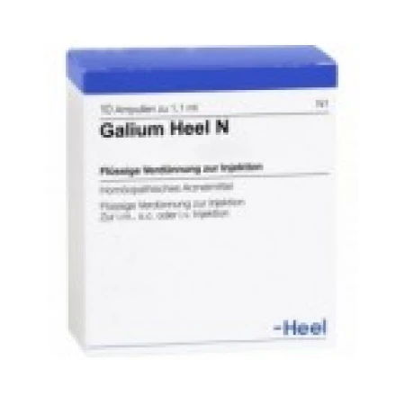 Supliment, Heel, Galium, Adjuvant in Detoxifierea Organismului, 10 fiole x 1.1ml