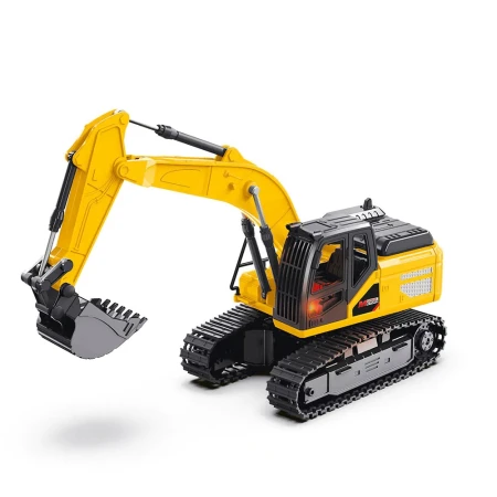 Mondo Motors Excavator cu Telecomanda 1:24, Brat Mobil si Cabina Rotativa