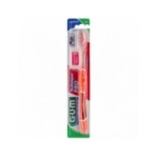 Periuta de Dinti Manuala, GUM, Technique Pro Compact 528, Periaj Profund si Delicat, Medium, Culoare Portocalie