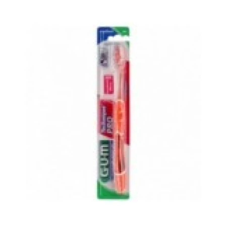 Periuta de Dinti Manuala, GUM, Technique Pro Compact 528, Periaj Profund si Delicat, Medium, Culoare Portocalie