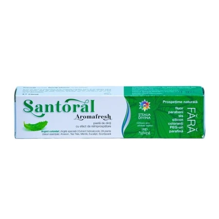 Pasta dinti aromafresh, 75mililitri, Steaua Divina