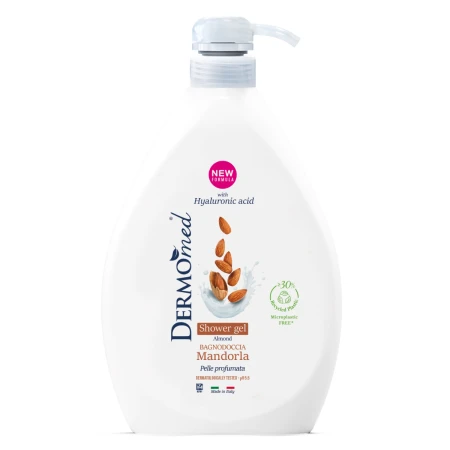 Gel de dus cu migdale, 1000ml, Dermomed