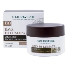 Crema de fata pentru hidratare bio cu extract de melc, 50ml, Natura Verde
