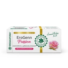 EroGenn Passion – crema intima cu galbenele si trandafir, 20 ml, Leonard Radutz Formula, VivaNatura