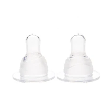 Set tetine din silicon super fin 3 luni+ Baby, 2 bucati, Minut
