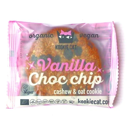 Cookie cu vanilie si ciocolata fara gluten bio 50g