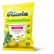 Dropsuri din plante Lemon Mint, 75g, Ricola