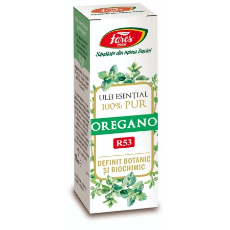 Ulei esential de oregano R53, 10ml, Fares
