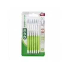 Set 6x Periute Interdentare, GUM, Bi-Direction, pentru Curatare in Profunzime, Tratate cu Clorhexidina, 0.7mm