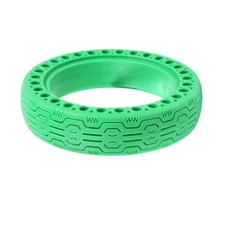 Anvelopa cauciuc antiexplozie 8.5inch pentru trotinetele electrice Xiaomi (Verde)