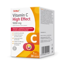 Dr. Max Vitamina C High Effect 1000mg, 30 comprimate masticabile