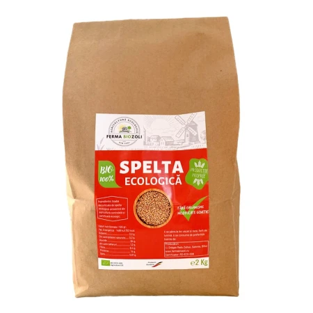 Grau spelta, bio, 2kg, Ferma BioZoli