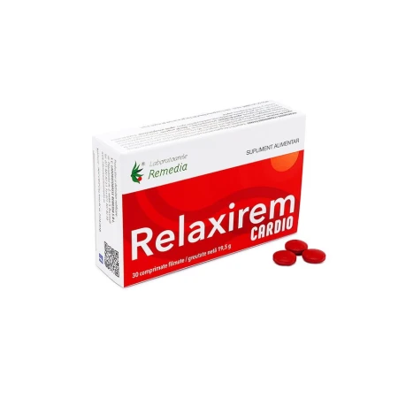 Relaxirem cardio,30 comprimate,Remedia
