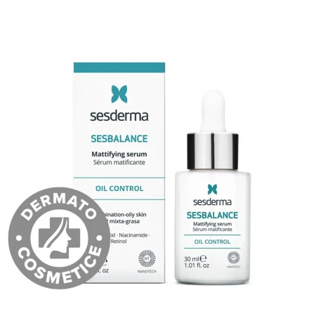 Ser matifiant pentru ten mixt si gras Sesbalance, 30ml, Sesderma