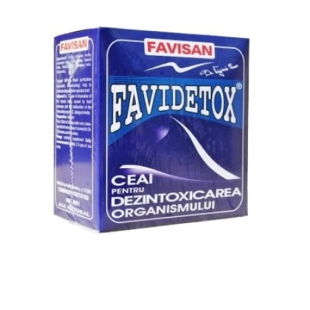 Ceai Favidetox, 50g, Favisan