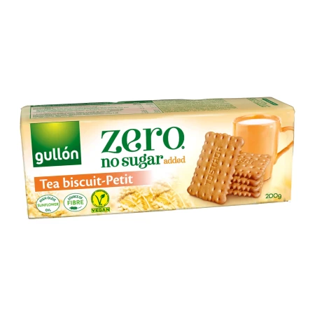 Biscuiti fara zahar adaugat pentru ceai Tostada, 200g, Gullon